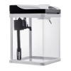 2 Gallon Fish Tank Aquarium LED Smart Square Clear Glass 7 Color Self Cleaning