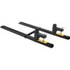 VEVOR Pallet Forks, 2000 lbs Tractor Bucket Forks, 60" Total Length Clamp on Pallet Forks with Adjustable Stabilizer bar