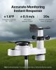 5-in-1 Wireless Weather Station 7.5 in Display Indoor Outdoor Thermometer Sensor