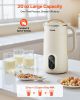 6-in-1 Nut Milk Maker, 20 oz Soy Milk Maker Machine with 6 Blades, for Homemade Oat, Nut, Soy, Juice