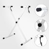 5 CORE Keyboard Stand Single X Style Adjustable Digital Electric Piano Riser Durable & Sturdy Music Synthesizer Holder Stands For 61 76 88 Keys - KS 1