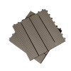 One box of 11 pieces, 300 * 300 * 22mm per piece Outdoor garden floor tiles Pool wood plastic DIY buckle splicing wpc