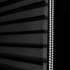 WELLSOURCE No Drill 2"Shangri-la Shades Tension Inside Mount Expansion Window Blind,Custom Size